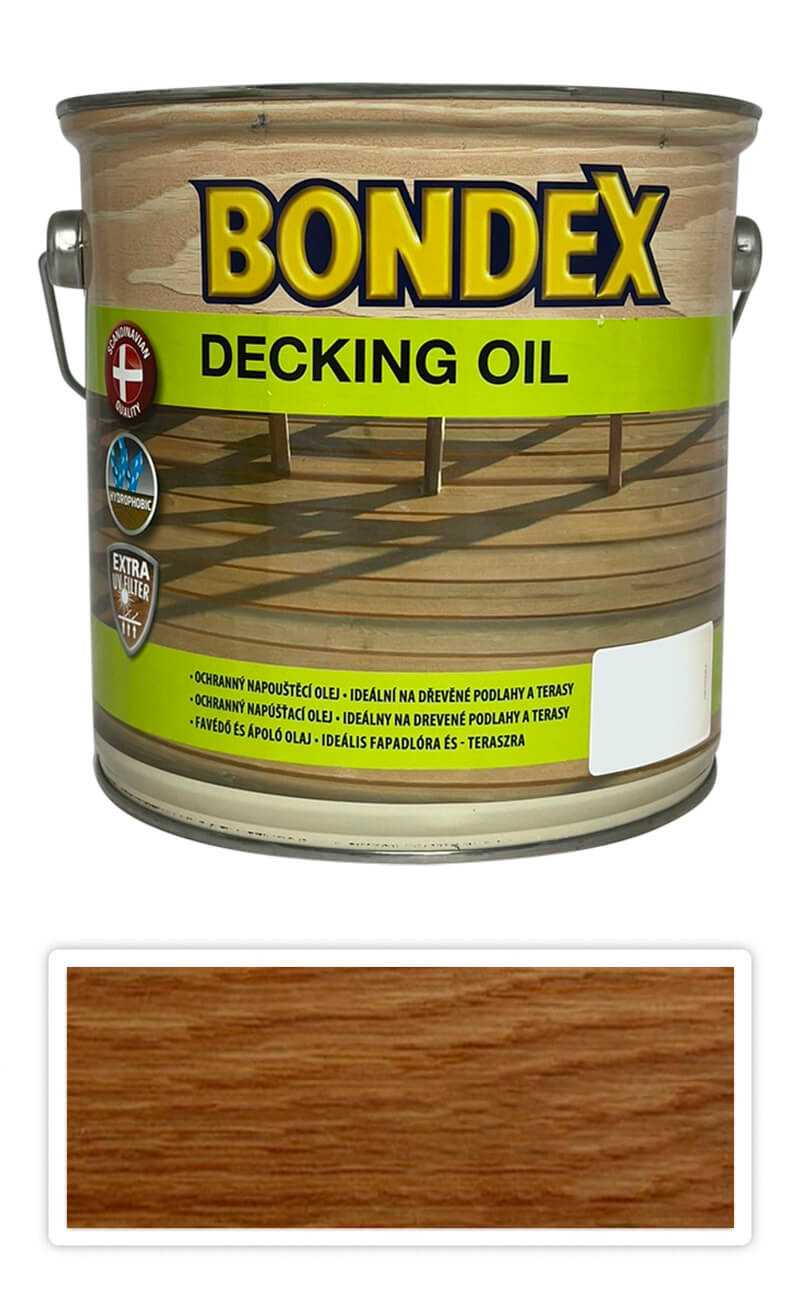 BONDEX Decking Oil - speciální napouštěcí olej 2.5 l Bezbarvý