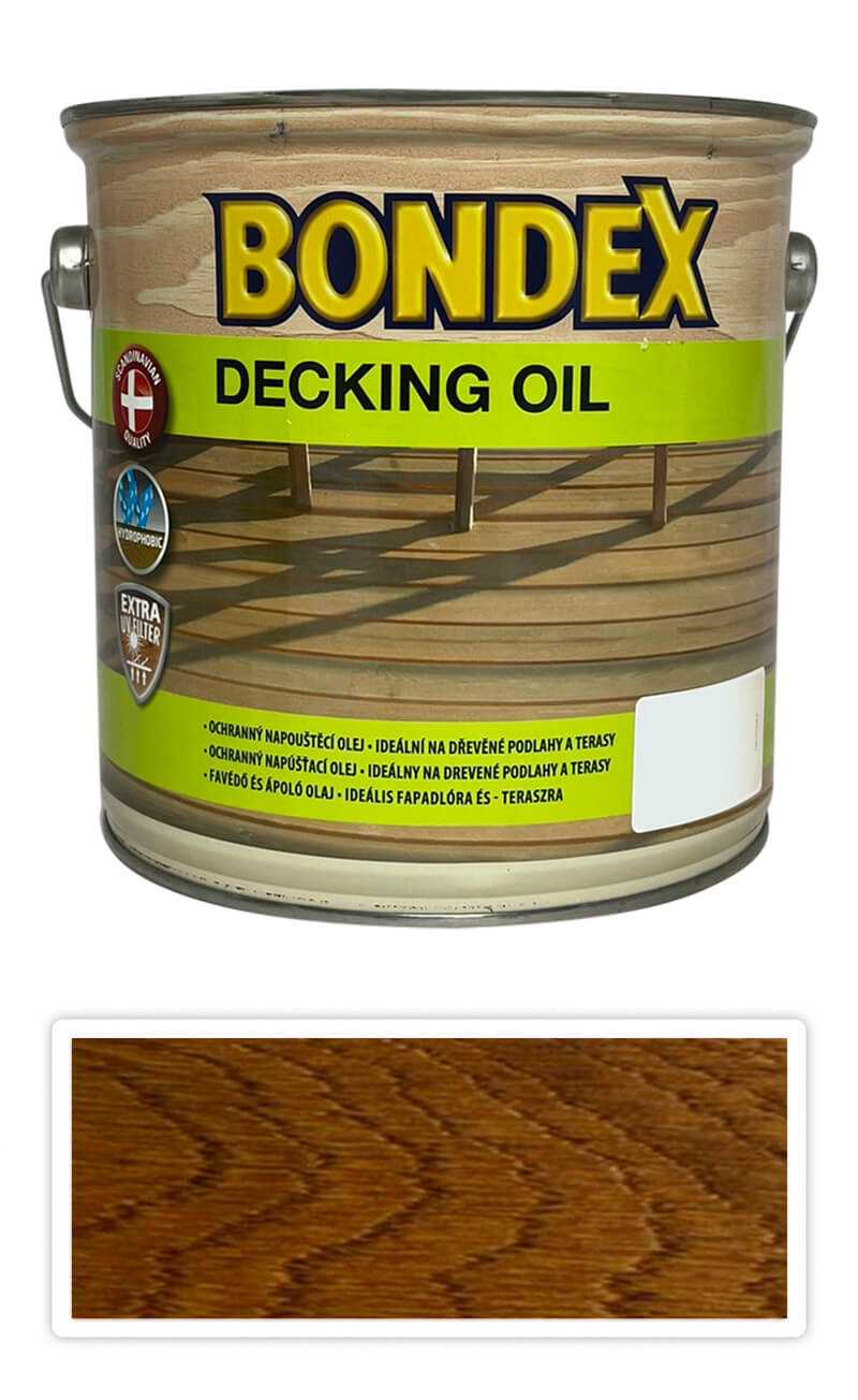 BONDEX Decking Oil - speciální napouštěcí olej 2.5 l Teak