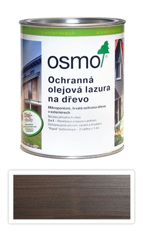 Ochranná olejová lazura OSMO 0.75l Patina