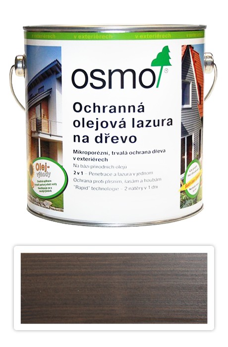 Ochranná olejová lazura OSMO 2.5l Patina