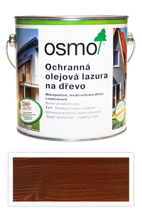 Ochranná olejová lazura OSMO 2.5l Teak 708