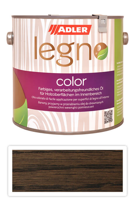 ADLER Legno Color - zbarvující olej pro ošetření dřevin 2.5 l Katalonien ST 10/5