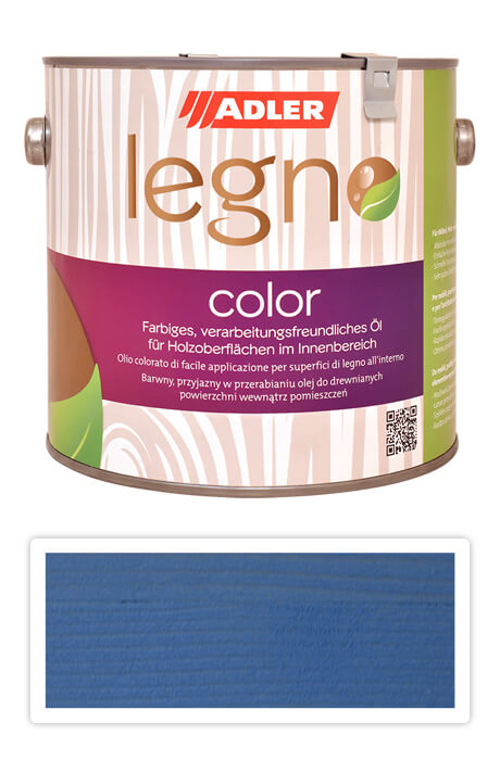 ADLER Legno Color - zbarvující olej pro ošetření dřevin 2.5 l Poseidon ST 12/5