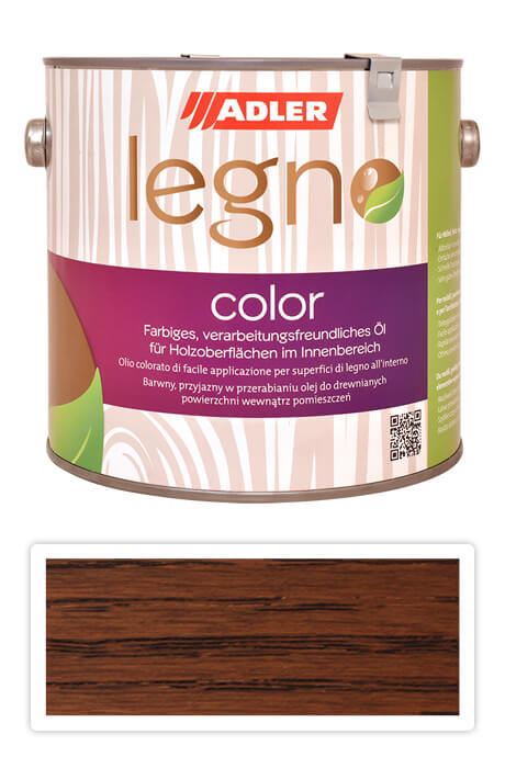 ADLER Legno Color - zbarvující olej pro ošetření dřevin 2.5 l Sashimi ST 11/5