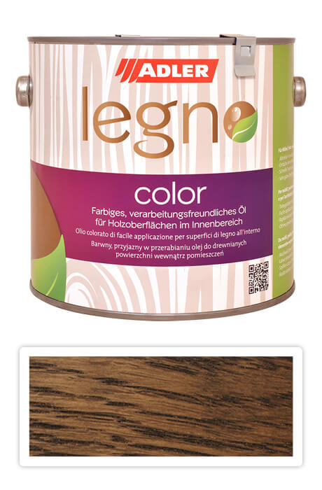 ADLER Legno Color - zbarvující olej pro ošetření dřevin 2.5 l Toskana ST 11/1