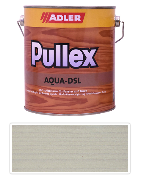 ADLER Pullex Aqua DSL - vodou ředitelná lazura na dřevo 2.5 l Coco ST 08/1
