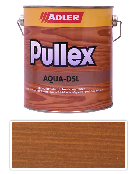 ADLER Pullex Aqua DSL - vodou ředitelná lazura na dřevo 2.5 l Cube ST 02/3