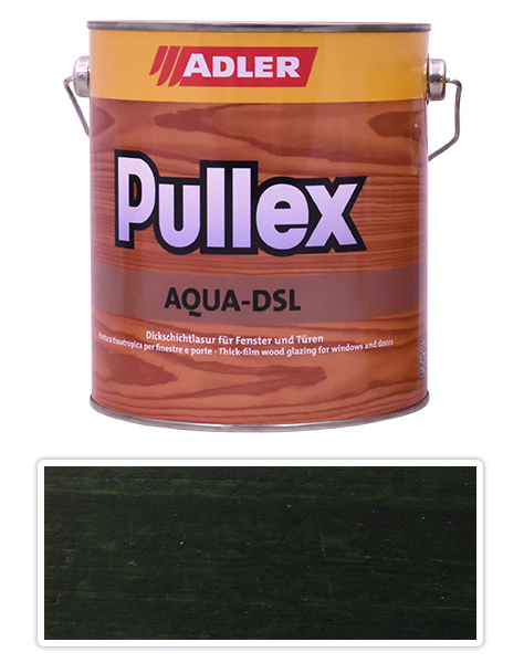 ADLER Pullex Aqua DSL - vodou ředitelná lazura na dřevo 2.5 l Forsthaus LW 03/4
