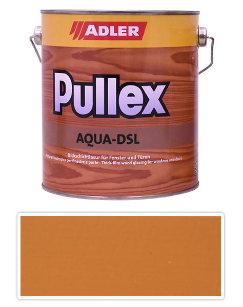 ADLER Pullex Aqua DSL - vodou ředitelná lazura na dřevo 2.5 l Frucade LW 08/1
