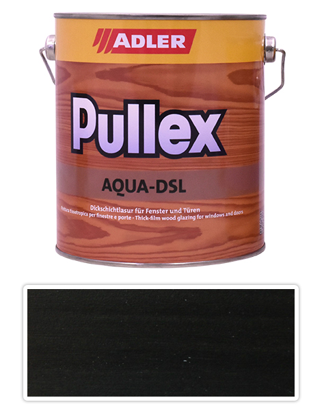 ADLER Pullex Aqua DSL - vodou ředitelná lazura na dřevo 2.5 l Leopold LW 03/5
