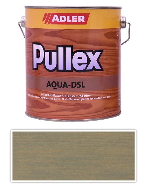 ADLER Pullex Aqua DSL - vodou ředitelná lazura na dřevo 2.5 l Nanny LW 06/2