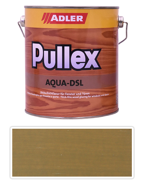 ADLER Pullex Aqua DSL - vodou ředitelná lazura na dřevo 2.5 l Ranger LW 05/2