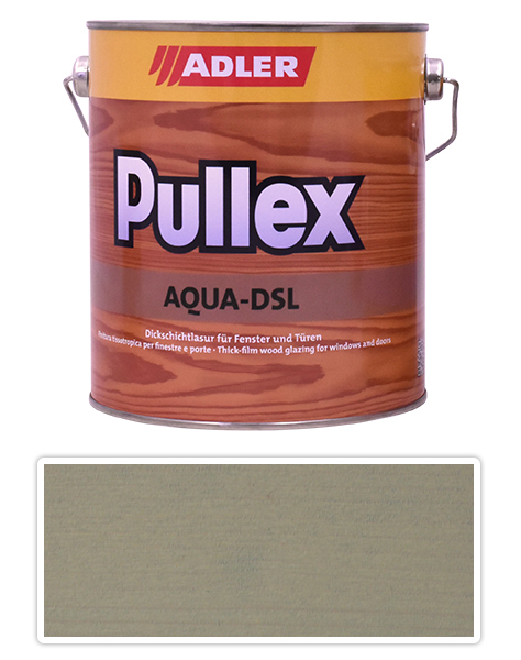 ADLER Pullex Aqua DSL - vodou ředitelná lazura na dřevo 2.5 l Spok ST 04/1