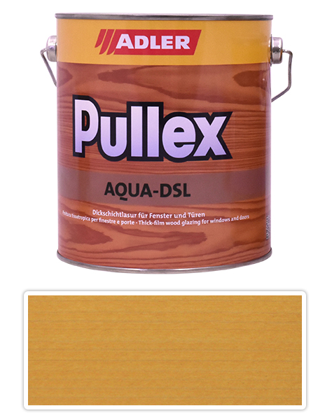ADLER Pullex Aqua DSL - vodou ředitelná lazura na dřevo 2.5 l SunSun ST 01/1