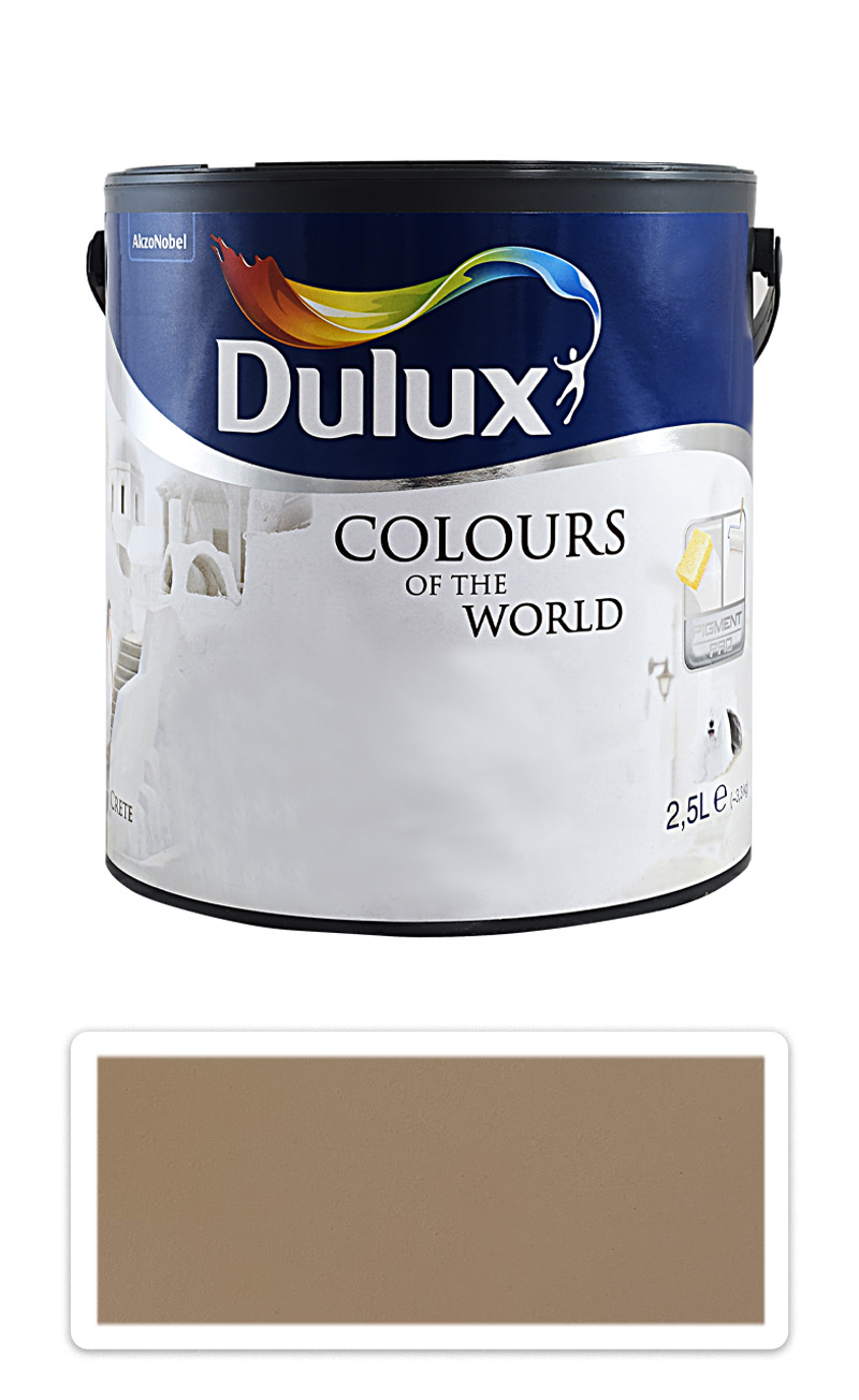 DULUX Colours of the World - matná krycí malířská barva do interiéru 2.5 l Indický bílý čaj