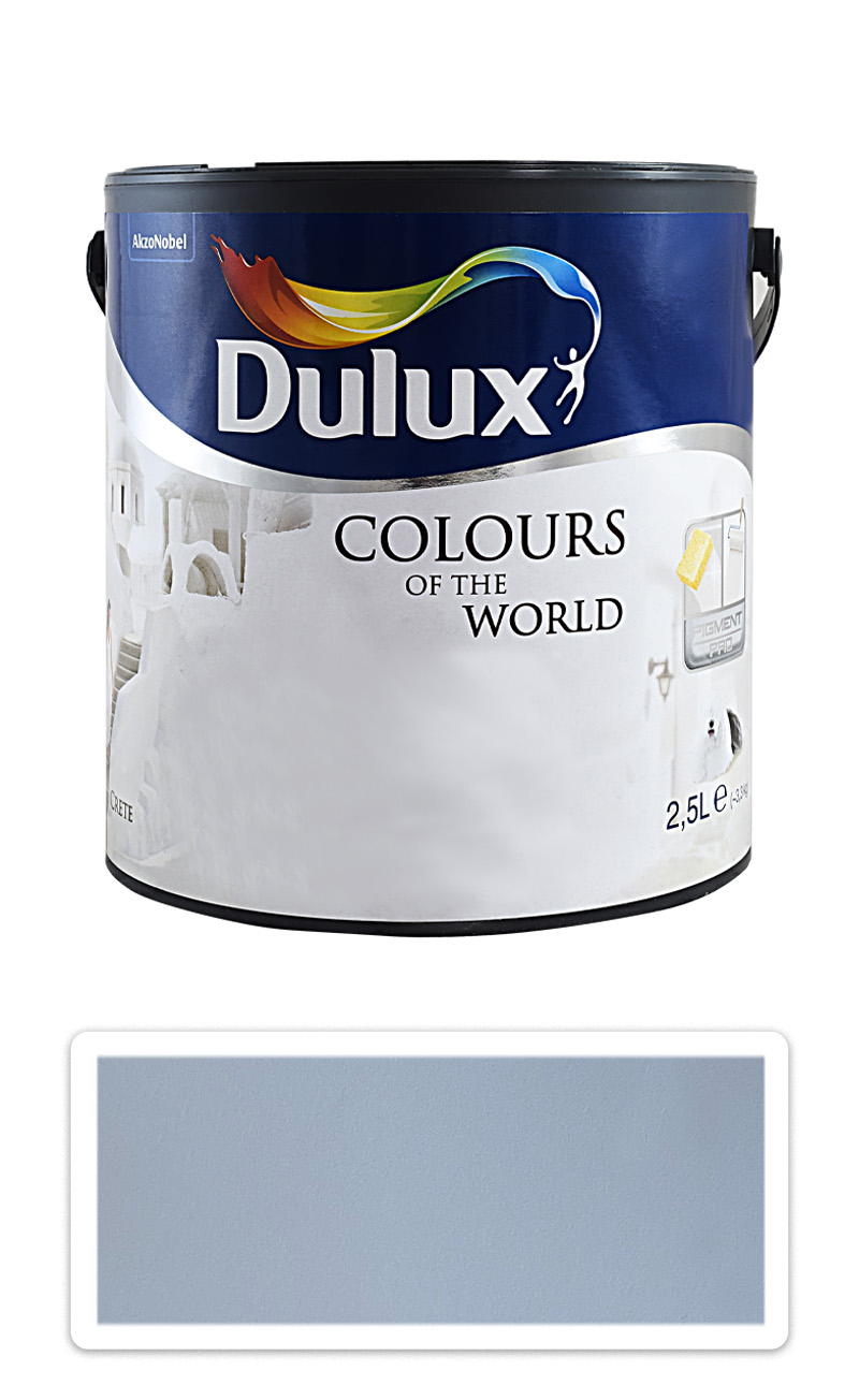 DULUX Colours of the World - matná krycí malířská barva do interiéru 2.5 l Nekonečný oceán