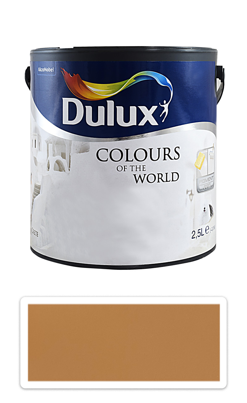 DULUX Colours of the World - matná krycí malířská barva do interiéru 2.5 l Písková mandala