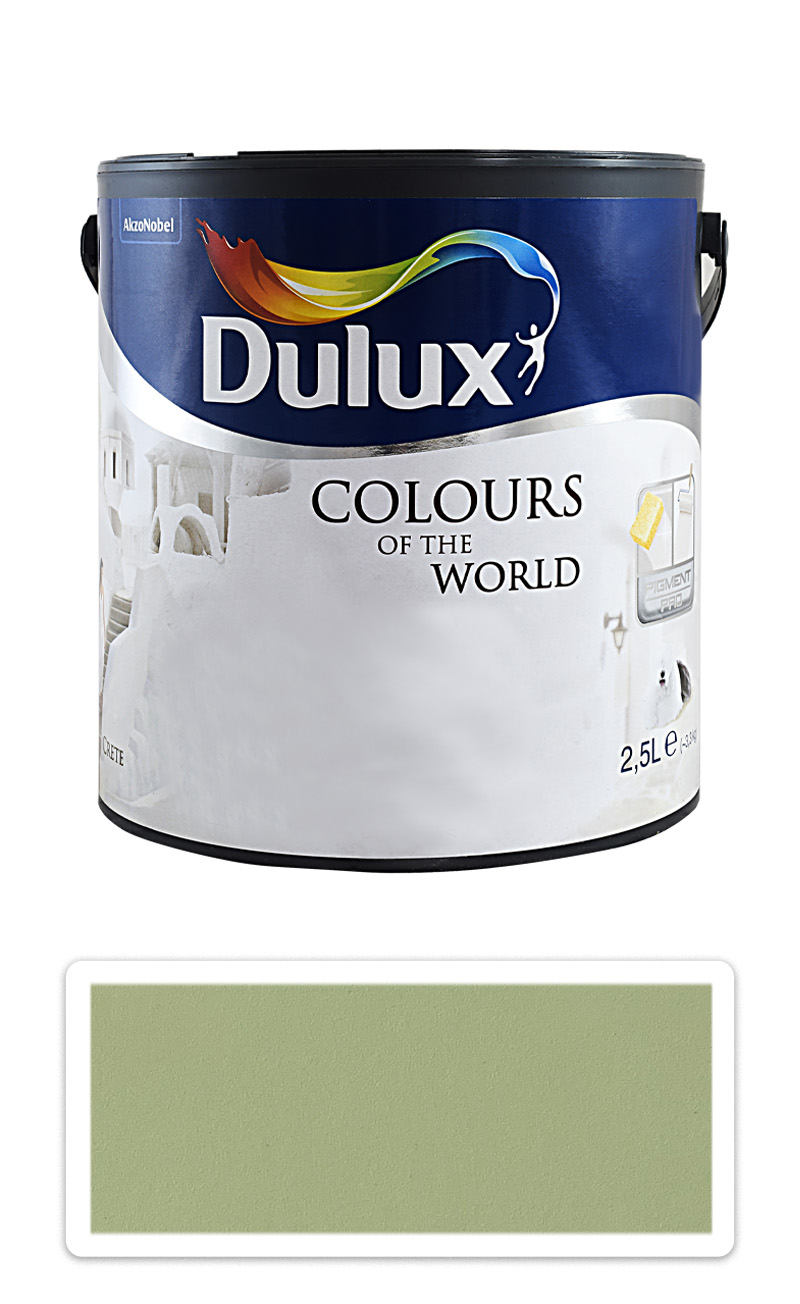 DULUX Colours of the World - matná krycí malířská barva do interiéru 2.5 l Poupata akácií