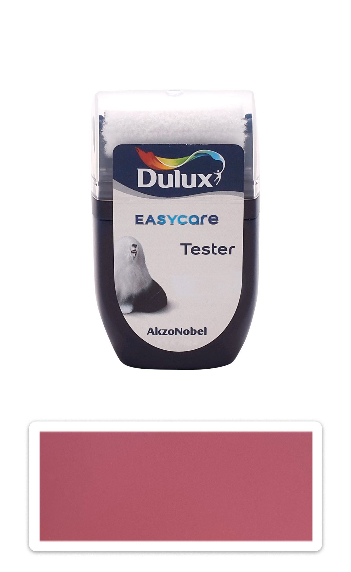 DULUX EasyCare - omyvatelná malířská barva do interiéru 0.03 l Kytice růží vzorek
