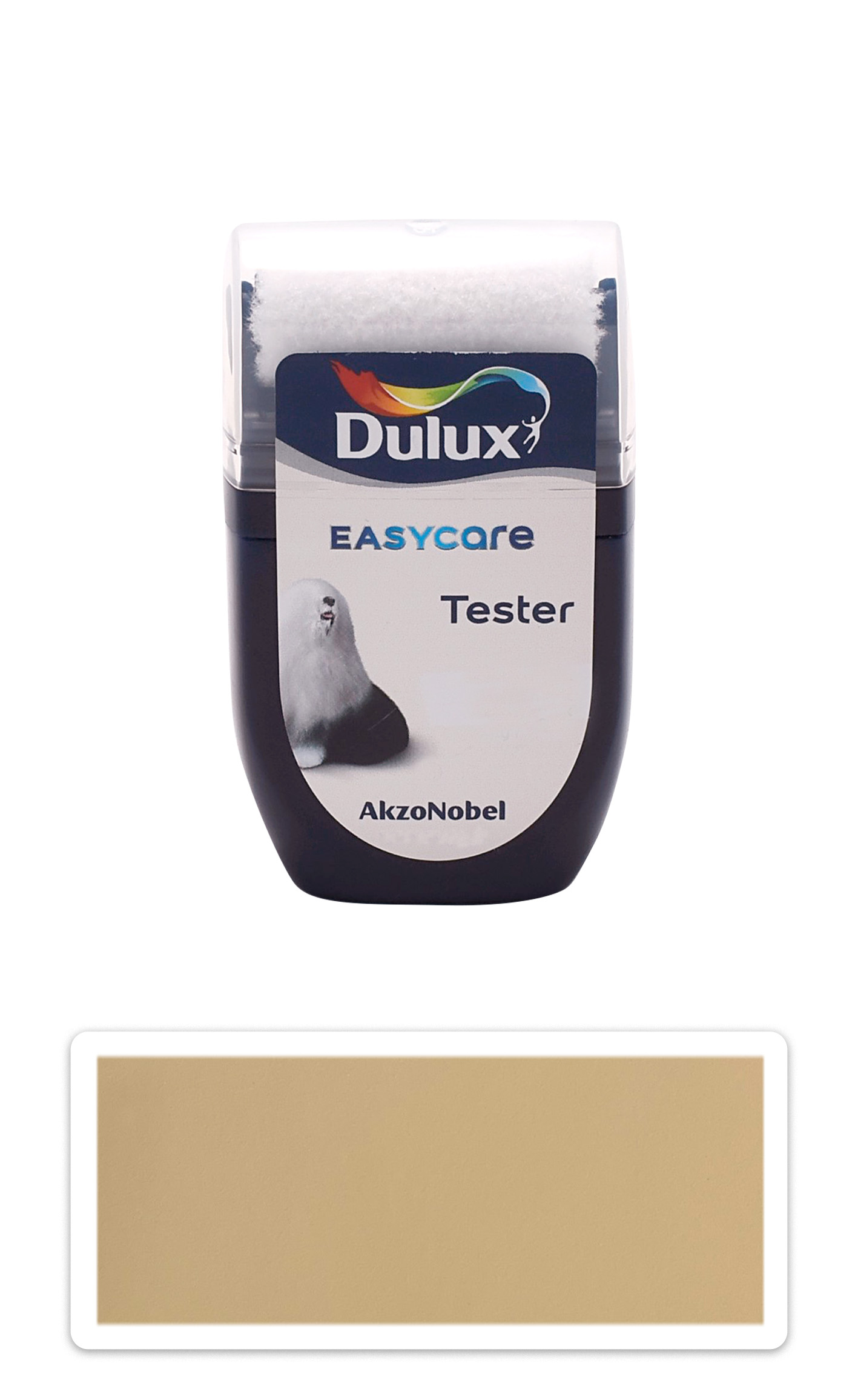 DULUX EasyCare - omyvatelná malířská barva do interiéru 0.03 l Matný pudr vzorek