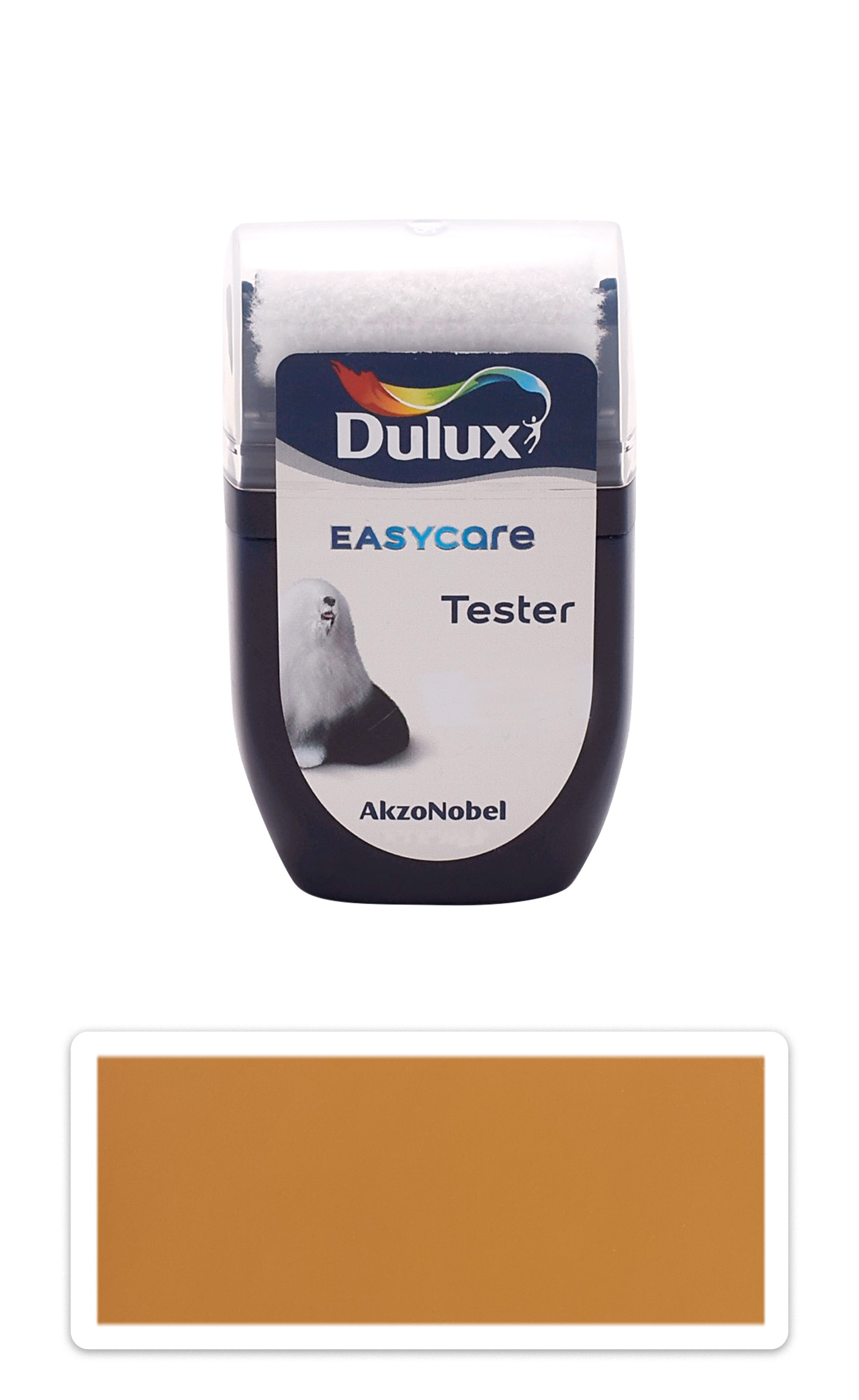 DULUX EasyCare - omyvatelná malířská barva do interiéru 0.03 l Mechanický pomeranč vzorek