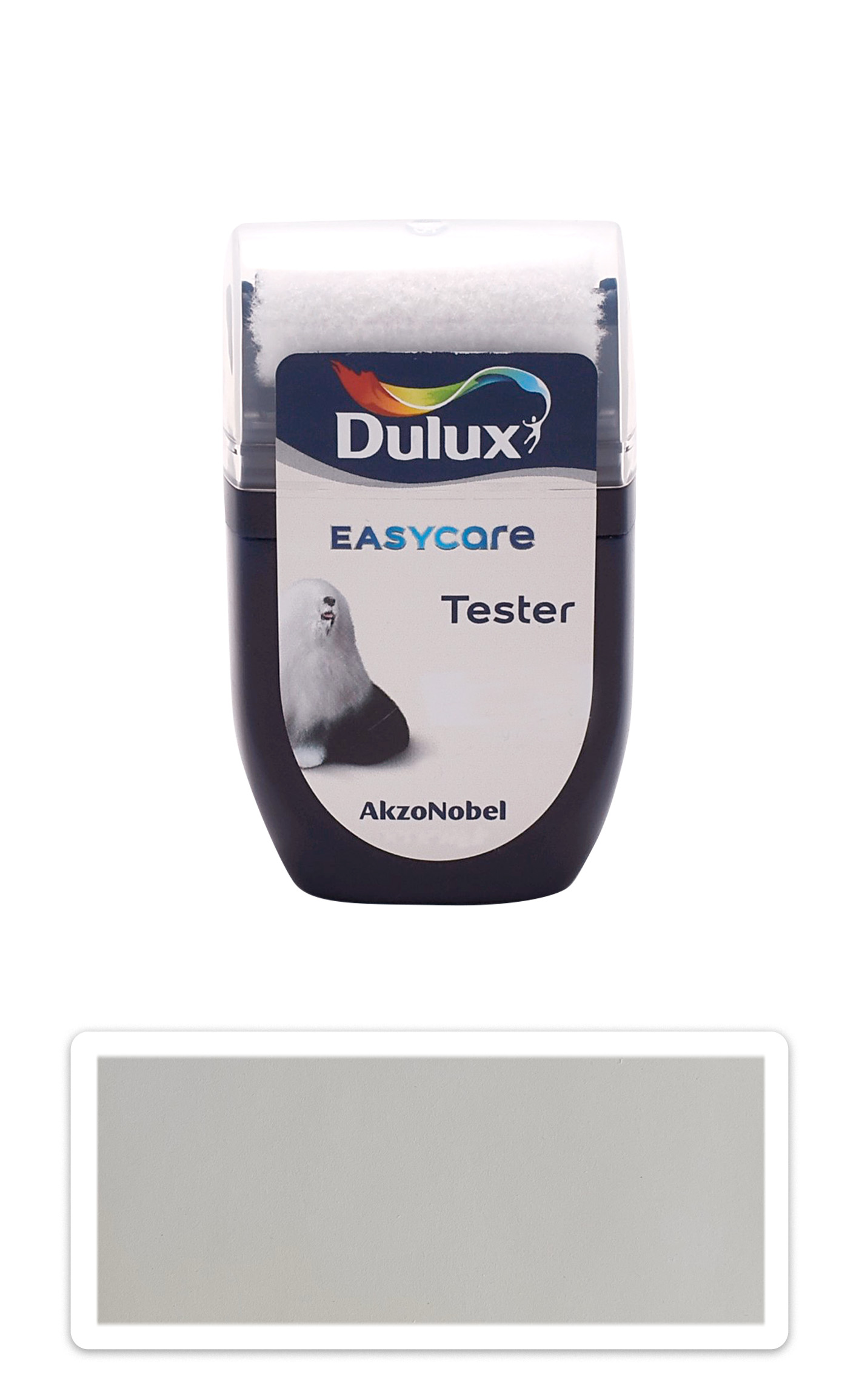 DULUX EasyCare - omyvatelná malířská barva do interiéru 0.03 l Platina vzorek