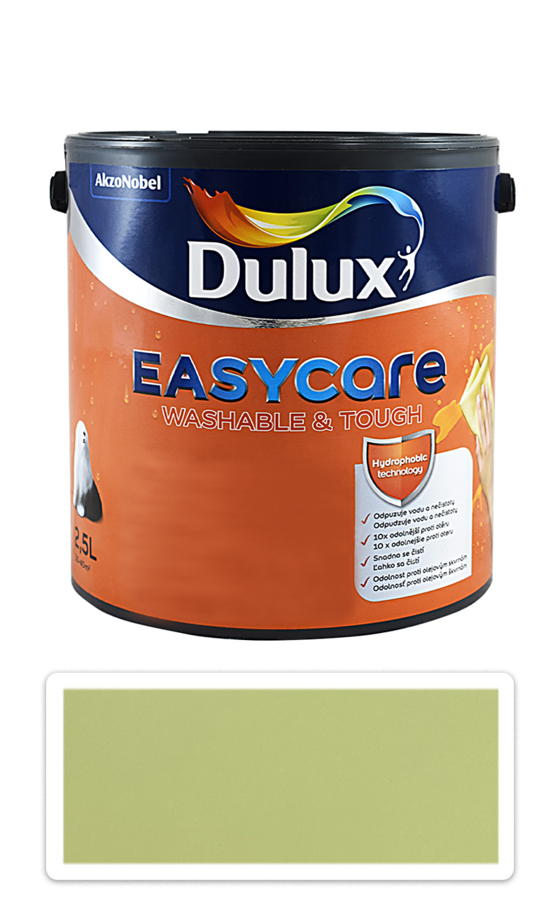 DULUX EasyCare - omyvatelná malířská barva do interiéru 2.5 l Pistáciový oříšek