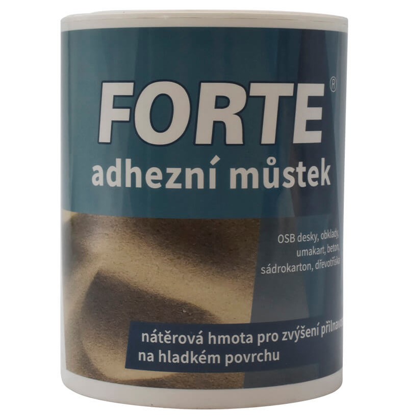 FORTE Adhezní můstek - podkladový nátěr s penetračním účinkem 1 l Bílá