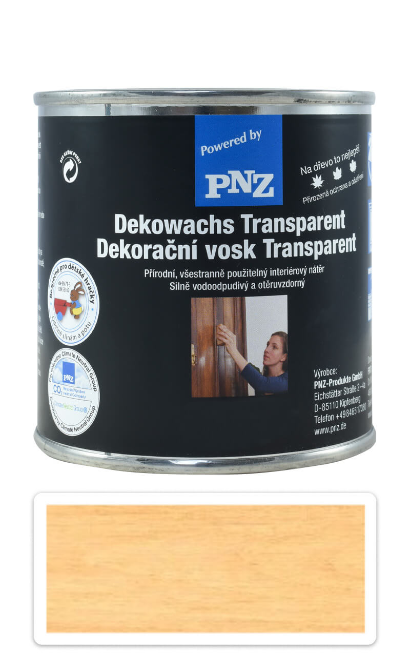 PNZ Dekorační vosk Transparent 0.25 l Savana