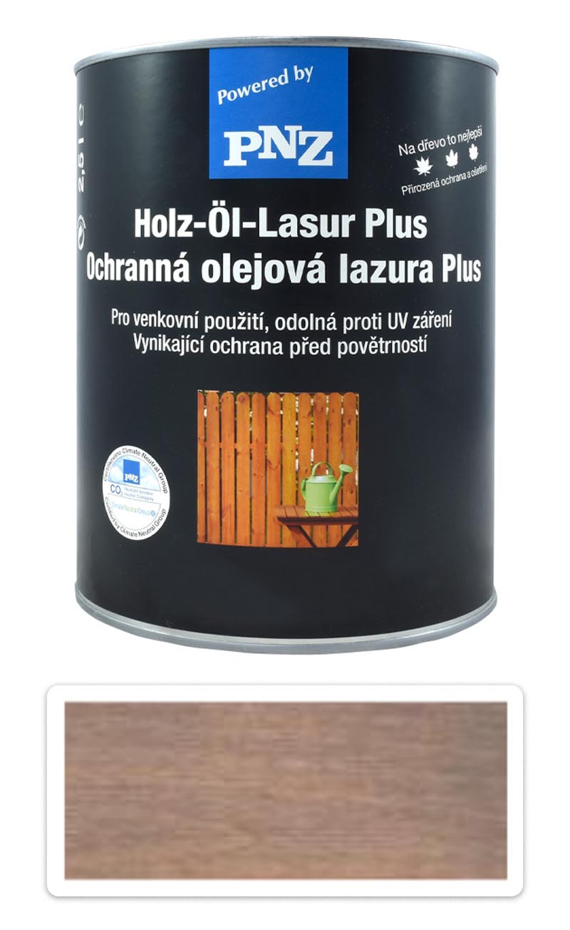PNZ Ochranná olejová lazura Plus 2.5 l Patina