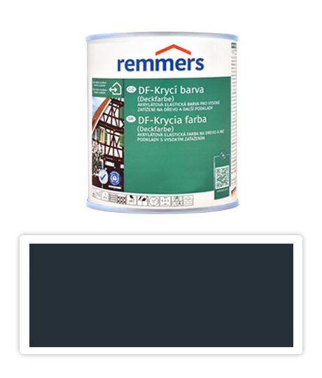 REMMERS DF - Krycí barva 0.1 l Anthrazitgrau / Antracitově šedá RAL 7016