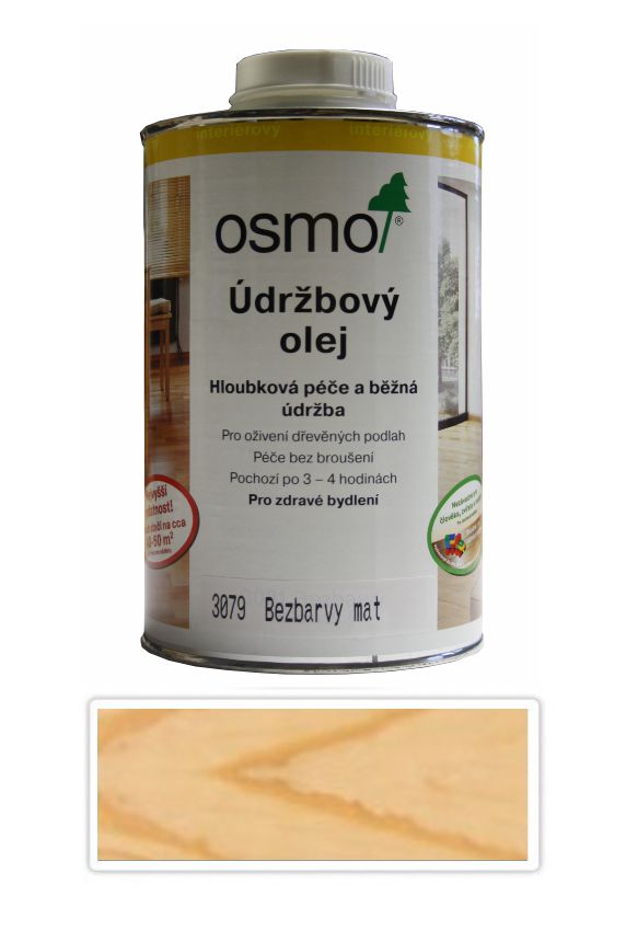 Údržbový olej OSMO 1l bezbarvý mat 3079