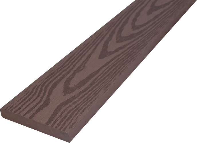WPC dřevoplastová prkna na plot LamboDeck 13x90x4000 - Brownish Red