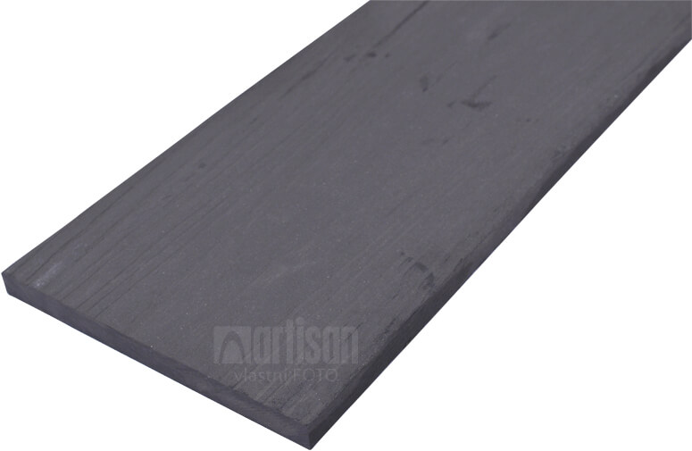 WPC dřevoplastové plotovky rovné LamboDeck 12x150x1500 - Dark Grey