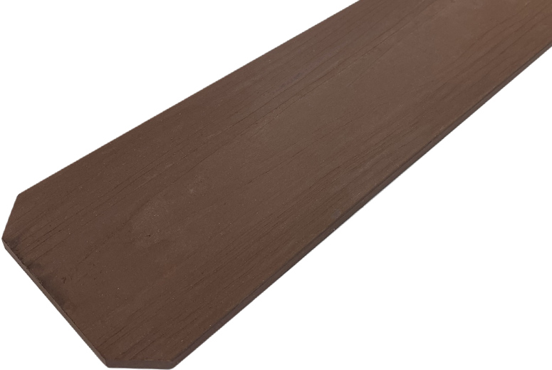WPC dřevoplastové plotovky tříhranné LamboDeck 12x150x1000 - Brownish Red