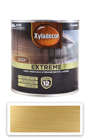 XYLADECOR Extreme - prémiová olejová lazura na dřevo 2.5 l Bezbarvý