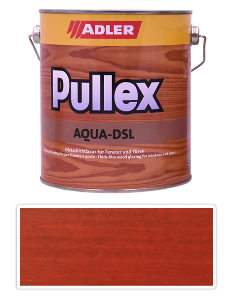 ADLER Pullex Aqua DSL - vodou ředitelná lazura na dřevo 2.5 l Feuerdrache LW 03/1