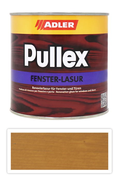 ADLER Pullex Fenster Lasur - renovační lazura na okna a dveře 0.75 l Chips LW 05/1
