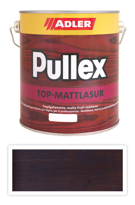 ADLER Pullex Top Mattlasur - tenkovrstvá matná lazura pro exteriéry 2.5 l Afzelia