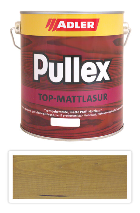 ADLER Pullex Top Mattlasur - tenkovrstvá matná lazura pro exteriéry 2.5 l Dub