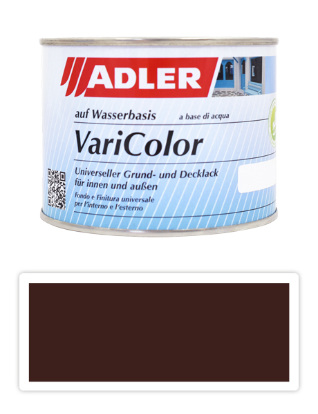 ADLER Varicolor - vodou ředitelná krycí barva univerzál 0.375 l Mahagonibraun / Mahagonová hnědá RAL 8016