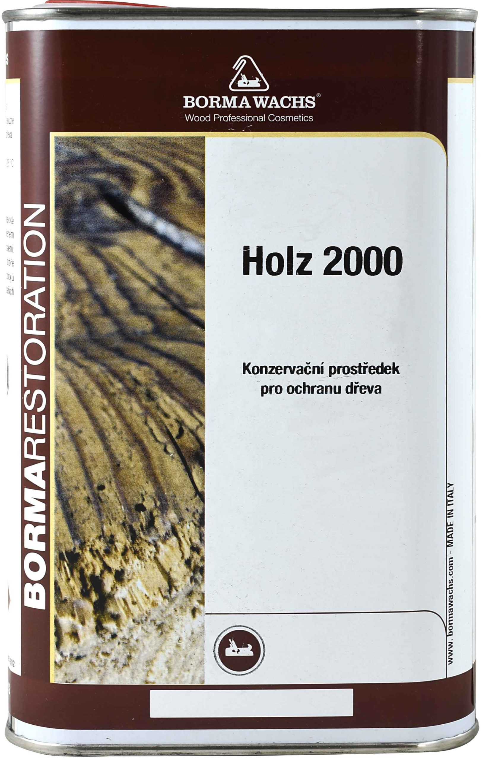 BORMA Restauro Holz 2000 - ochrana před škůdci dřeva 1 l Bezbarvá