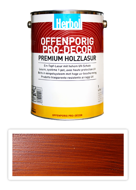 Herbol Offenporig Pro-decor 5l mahagon 8407