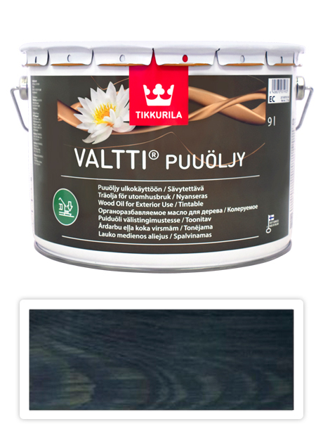 TIKKURILA Valtti wood oil - olej na terasy a nábytek 0.9 l Yö 5086