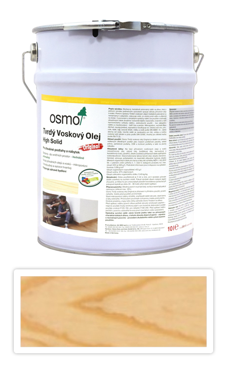 Tvrdý voskový olej OSMO 10l Original Polomat
