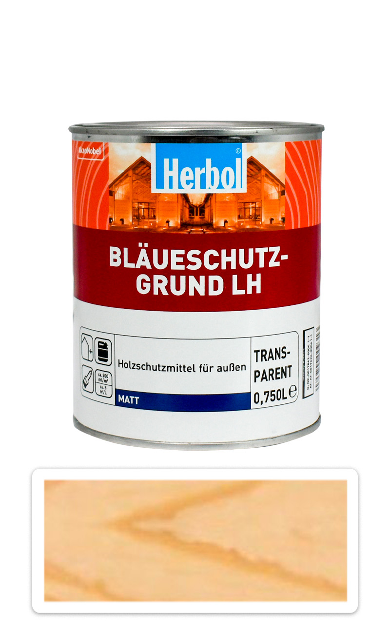 HERBOL Blaueschutz Grund - impregnační nátěr 0.75 l